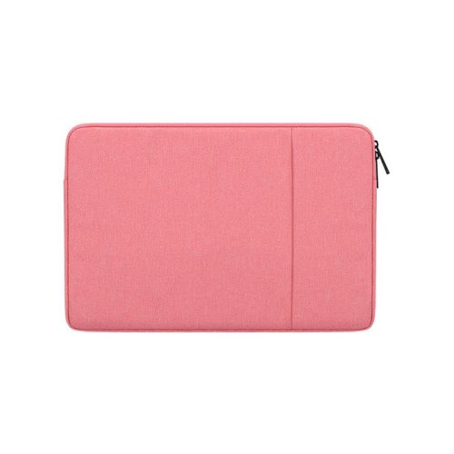 DEVIA JUSTYLE tok fekvő, textil LAPTOP/NOTEBOOK/TABLET (univerzális, vízálló, 13.3" méret) RÓZSASZÍN