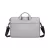 DEVIA JUSTYLE kézitáska álló LAPTOP/NOTEBOOK/TABLET (univerzális, textil, kézpánt, 13-14.2" méret) SÖTÉTSZÜRKE