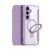 DUX DUCIS SKIN X PRO tok álló, bőr hatású (FLIP, oldalra nyíló, RFID, kitámasztó, MagSafe) LILA