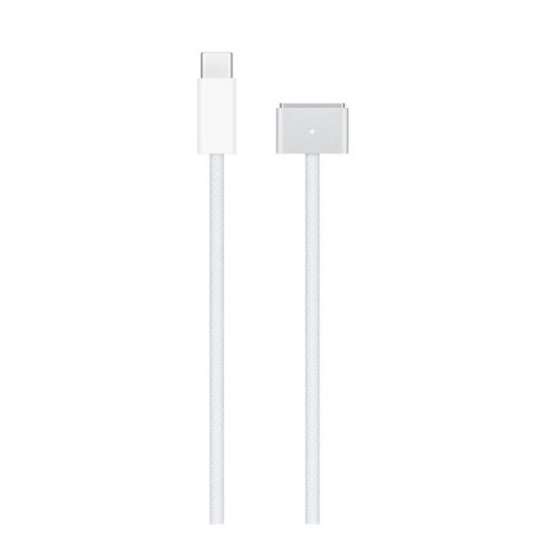 APPLE adatkábel (Type-C - MagSafe 3, gyorstöltő, MLYV3ZM/A utód, 200cm) EZÜST Apple MacBook Air/Pro kompatibilis