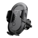 HOCO H53 autós tartó (szellőzőre, automata, 360°, 4.5-7" méret) FEKETE