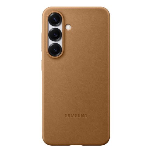 SAMSUNG műanyag telefonvédő (ECO vegán bőr hátlap) ARANY