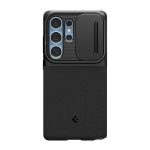 SPIGEN OPTIK ARMOR szilikon telefonvédő (kameravédő) FEKETE
