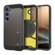 SPIGEN TOUGH ARMOR MAG műanyag telefonvédő (ütésállóság, kitámasztó, MagSafe) SÖTÉTSZÜRKE