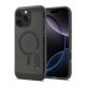 SPIGEN TOUGH ARMOR MAG T műanyag telefonvédő (ütésállóság, kitámasztó, MagSafe, matt) FEKETE