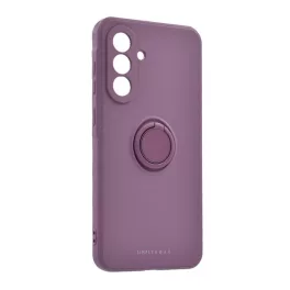   ROAR AMBER szilikon telefonvédő (tartógyűrű, mágneses, kameravédő) LILA
