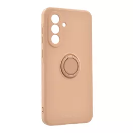   ROAR AMBER szilikon telefonvédő (tartógyűrű, mágneses, kameravédő) RÓZSASZÍN
