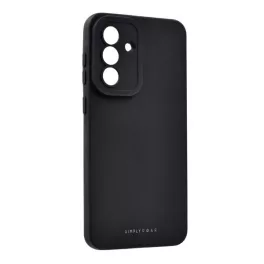   ROAR LUNA szilikon telefonvédő (ultravékony, matt, kameravédő, wireless) FEKETE