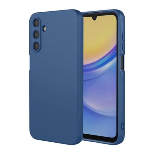 Szilikon telefonvédő (matt) SÖTÉTKÉK