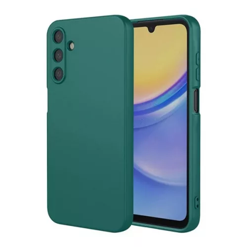 Szilikon telefonvédő (matt) SÖTÉTZÖLD