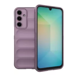   Szilikon telefonvédő (ütésállóság, kameravédő, 3D) LILA