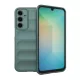 Szilikon telefonvédő (ütésállóság, kameravédő, 3D) SÖTÉTZÖLD