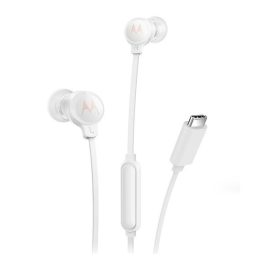 MOTOROLA EARBUDS 3C-s fülhallgató SZTEREO (Type-C, mikrofon, felvevő gomb) FEHÉR   MOTOROLA EARBUDS 3C-s fülhallgató SZTEREO (Type-C, mikrofon, felvevő gomb) FEHÉR