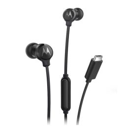   MOTOROLA EARBUDS 3C-s fülhallgató SZTEREO (Type-C, mikrofon, felvevő gomb) FEKETE