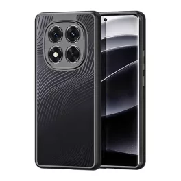   DUX DUCIS AIMO szilikon telefonvédő (ütésállóság, kameravédő, matt, hullám) FEKETE