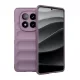 Szilikon telefonvédő (ütésállóság, kameravédő, 3D) LILA