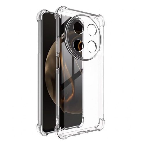 Szilikon telefonvédő (ütésállóság, légpárnás sarok) ÁTLÁTSZÓ