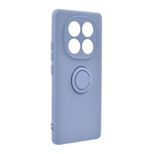 Szilikon telefonvédő (tartógyűrű, mikrofiber plüss belső, mágneses, kameravédő) LILA