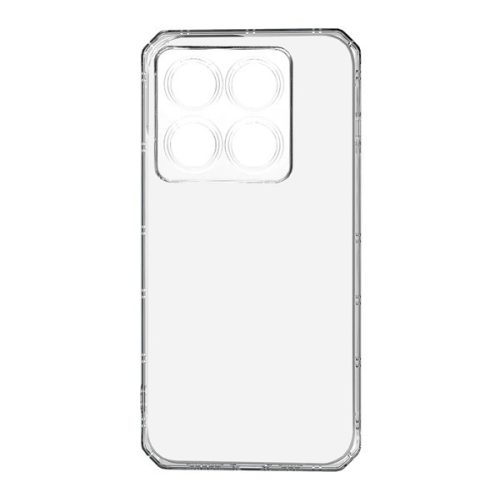 Szilikon telefonvédő (ütésállóság, légpárnás keret) ÁTLÁTSZÓ