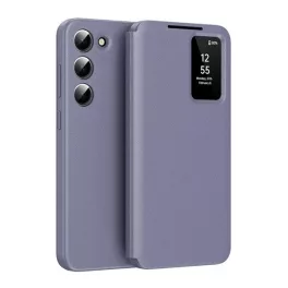   Tok álló (aktív FLIP, oldalra nyíló, Smart View Cover) LILA