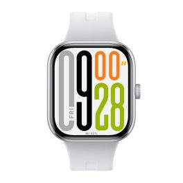   REDMI Watch 5 okosóra (szilikon szíj, aktivitásmérő, pulzusmérő, GPS, 5ATM, vízálló, 150+ sport mód) EZÜST