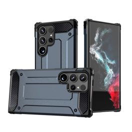Defender szilikon telefonvédő (ütésállóság, légpárnás sarok, fémhatás) SÖTÉTKÉK   Defender szilikon telefonvédő (ütésállóság, légpárnás sarok, fémhatás) SÖTÉTKÉK