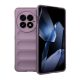 Szilikon telefonvédő (ütésállóság, kameravédő, 3D) LILA
