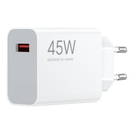 XIAOMI hálózati töltő USB aljzat (45W, gyorstöltő) FEHÉR   XIAOMI hálózati töltő USB aljzat (45W, gyorstöltő) FEHÉR