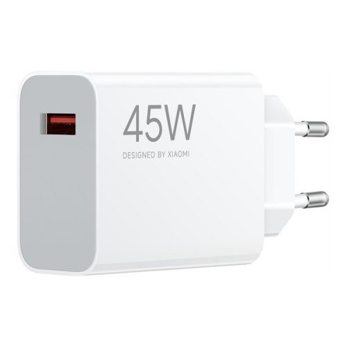 XIAOMI hálózati töltő USB aljzat (45W, gyorstöltő) FEHÉR