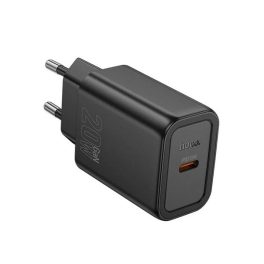 HOCO N60 hálózati töltő Type-C aljzat (20W, PD gyorstöltő 3.0) FEKETE   HOCO N60 hálózati töltő Type-C aljzat (20W, PD gyorstöltő 3.0) FEKETE