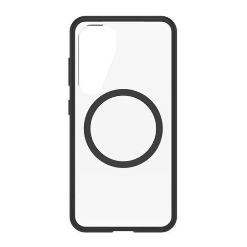 OTTERBOX REACT szilikon telefonvédő (erős ütésállóság, légpárnás sarok, MagSafe) FEKETE