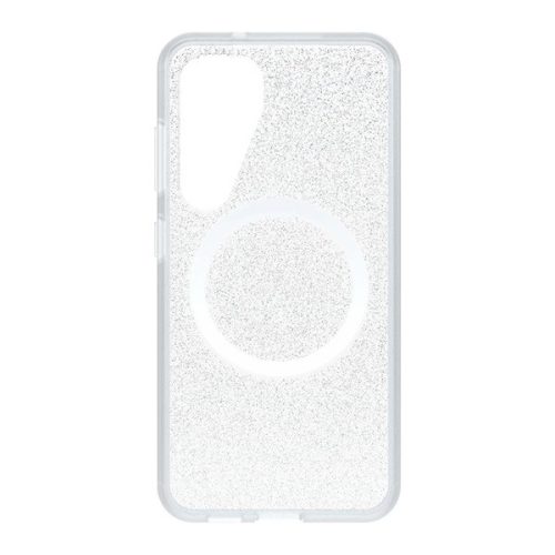 OTTERBOX REACT szilikon telefonvédő (erős ütésállóság, légpárnás sarok, MagSafe, csillámporos) ÁTLÁTSZÓ