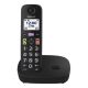 PANASONIC KX-TGU110FXB telefon készülék (vezeték nélküli, DECT) FEKETE