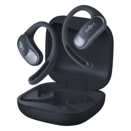   SHOKZ OPENFIT AIR bluetooth fülhallgató SZTEREO (v5.2, TWS, fülre akasztható, mikrofon, zajszűrő + töltőtok) FEKETE