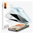 SPIGEN EZ FIT képernyővédő üveg (2.5D, betekintés védelem, 0.2mm, 9H + segédkeret) ÁTLÁTSZÓ