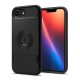 SPIGEN SLIM ARMOR MAG szilikon telefonvédő (műanyag hátlap, ütésállóság, légpárnás sarok, MagSafe) FEKETE