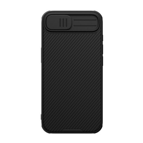 NILLKIN CAMSHIELD PRO MAGNETIC műanyag telefonvédő (ütésállóság, kameravédő, mágneses, csíkos) FEKETE