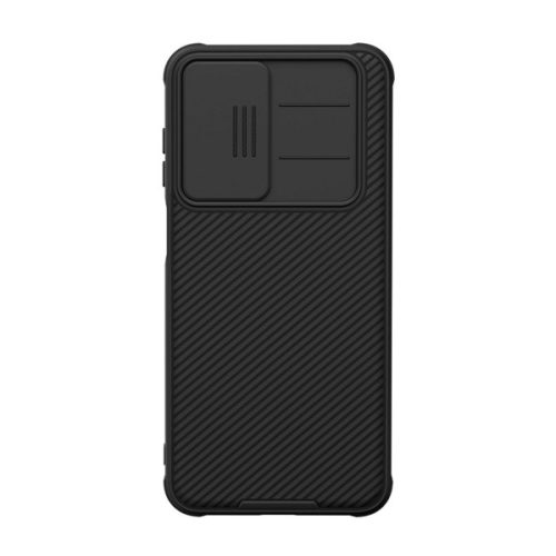 NILLKIN CAMSHIELD PRO MAGNETIC műanyag telefonvédő (ütésállóság, kameravédő, mágneses, csíkos) FEKETE