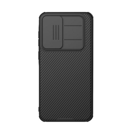 NILLKIN CAMSHIELD PRO MAGNETIC műanyag telefonvédő (ütésállóság, kameravédő, mágneses, csíkos) FEKETE