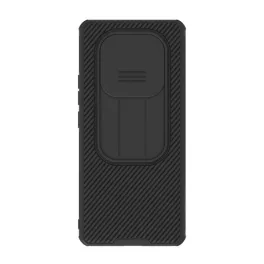   NILLKIN CAMSHIELD PRO szilikon telefonvédő (ütésállóság, kameravédő, csíkos) FEKETE