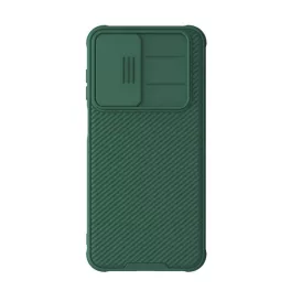   NILLKIN CAMSHIELD PRO szilikon telefonvédő (ütésállóság, kameravédő, csíkos) SÖTÉTZÖLD