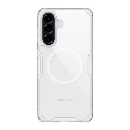 NILLKIN NATURE PRO MAGNETIC műanyag telefonvédő (ütésállóság, légpárnás sarok, MagSafe) ÁTLÁTSZÓ
