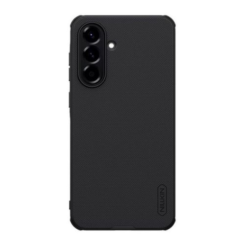 NILLKIN SUPER FROSTED PRO műanyag telefonvédő (ütésállóság, gumírozott, érdes felület) FEKETE