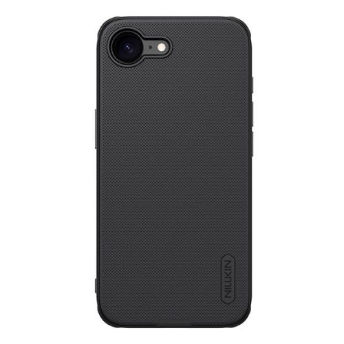 NILLKIN SUPER FROSTED PRO műanyag telefonvédő (ütésállóság, gumírozott, érdes felület) FEKETE