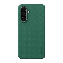   NILLKIN SUPER FROSTED PRO műanyag telefonvédő (ütésállóság, gumírozott, érdes felület) SÖTÉTZÖLD