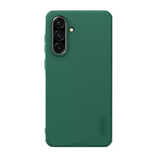 NILLKIN SUPER FROSTED PRO műanyag telefonvédő (ütésállóság, gumírozott, érdes felület) SÖTÉTZÖLD