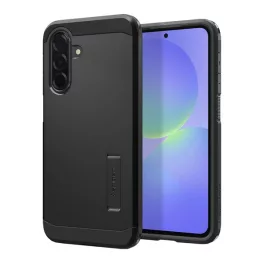   SPIGEN TOUGH ARMOR szilikon telefonvédő (ütésállóság, kitámasztó) FEKETE