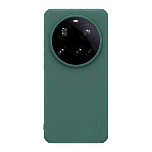 NILLKIN SUPER FROSTED PRO műanyag telefonvédő (ütésállóság, gumírozott, érdes felület) SÖTÉTZÖLD