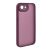 Szilikon telefonvédő (ütésállóság, akril hátlap, kameravédő) LILA