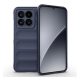 Szilikon telefonvédő (ütésállóság, kameravédő, 3D) SÖTÉTKÉK